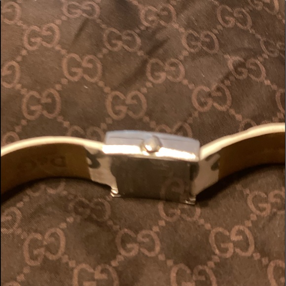 D&G leather, stainless steel water resistant watch